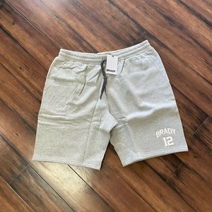 NWT Tom Brady Brand XL Sweat Shorts Gray